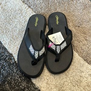 Brand new Glitter Flops